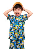 Boys Game Changer Printed T-shirt with Shorts