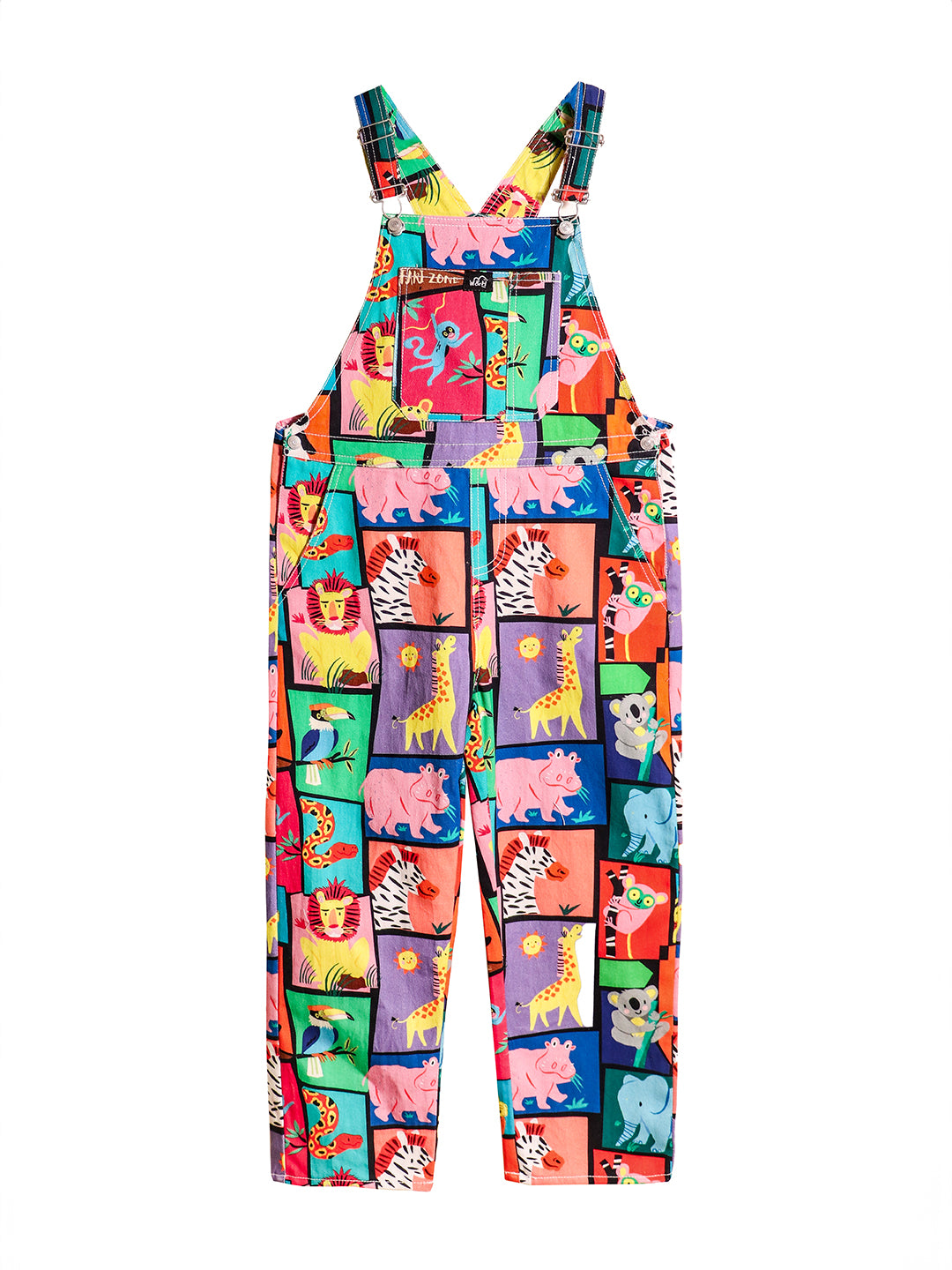 Safari Zone Cotton Dungaree for Boys & Girls