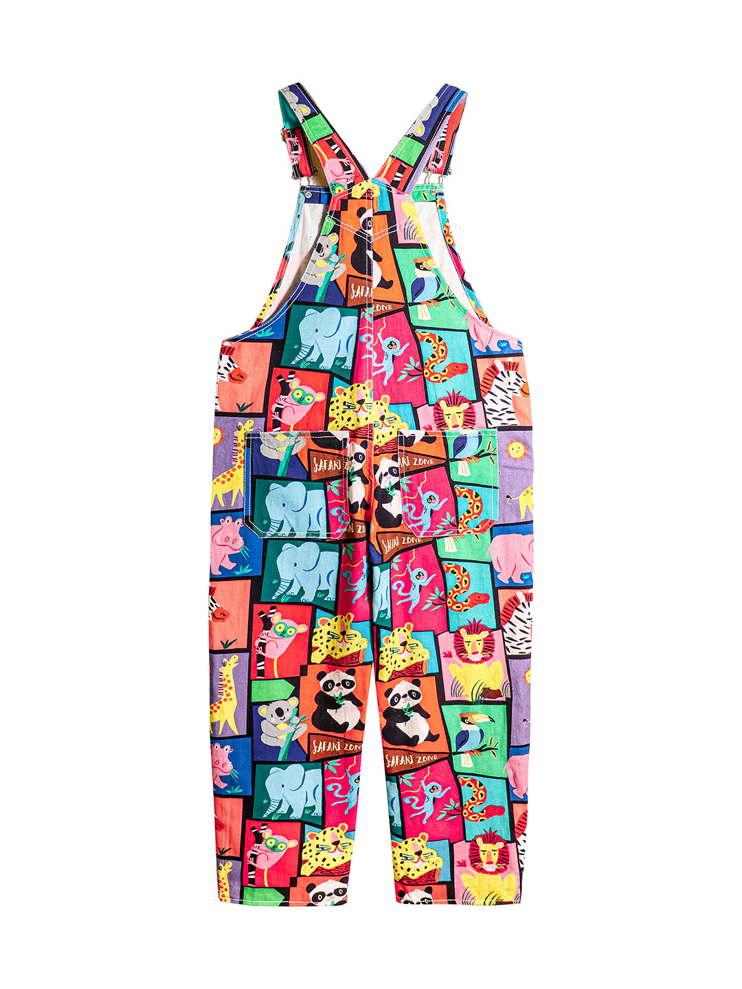 Safari Zone Cotton Dungaree for Boys & Girls