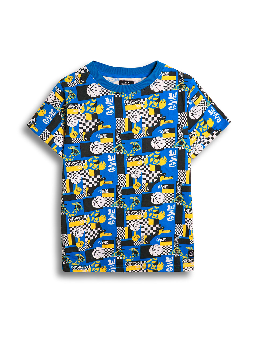 Boys Game Changer Printed T-shirt with Shorts