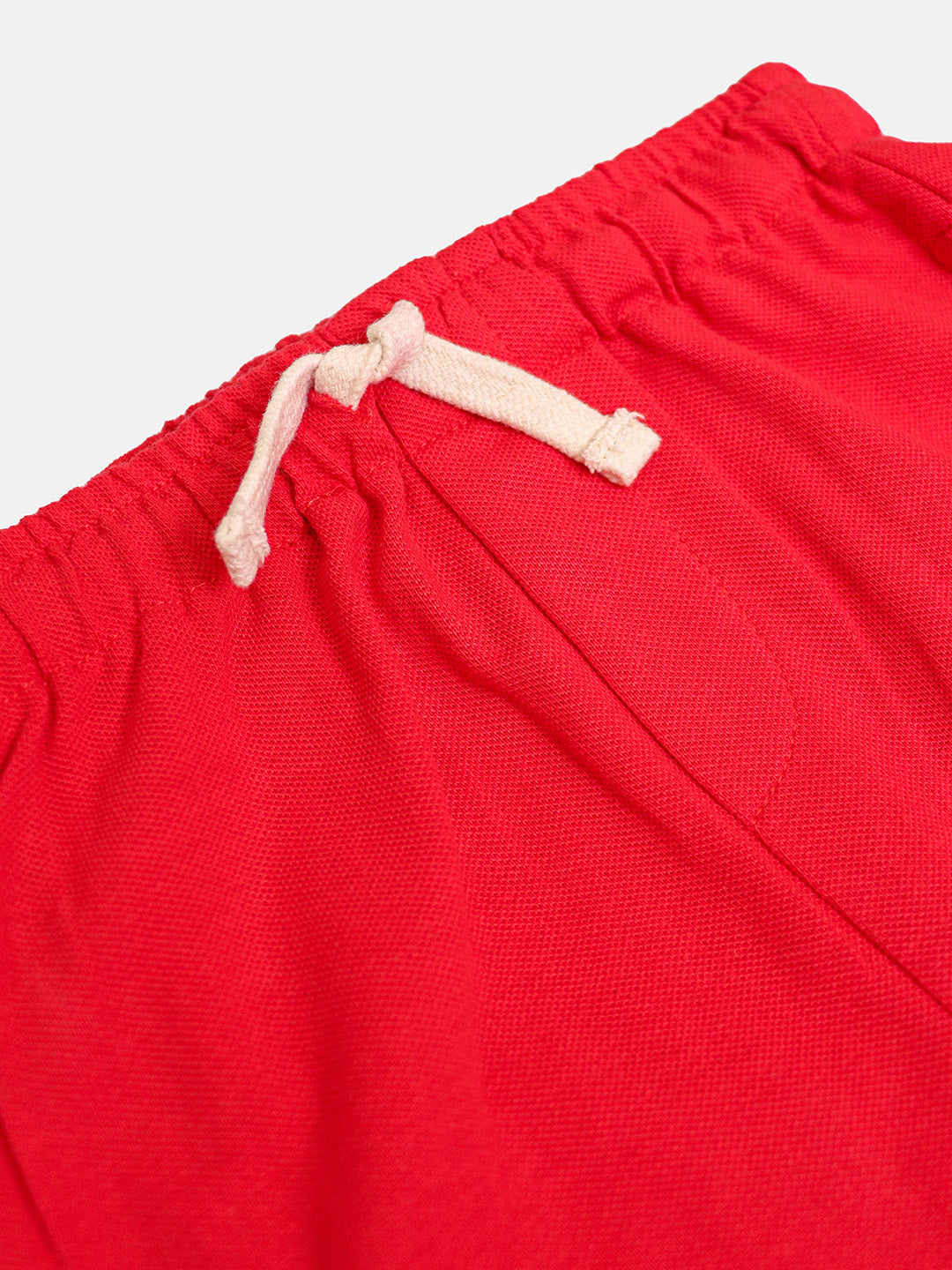 Boys Cotton Shorts Combo- Red, Yellow, Blue