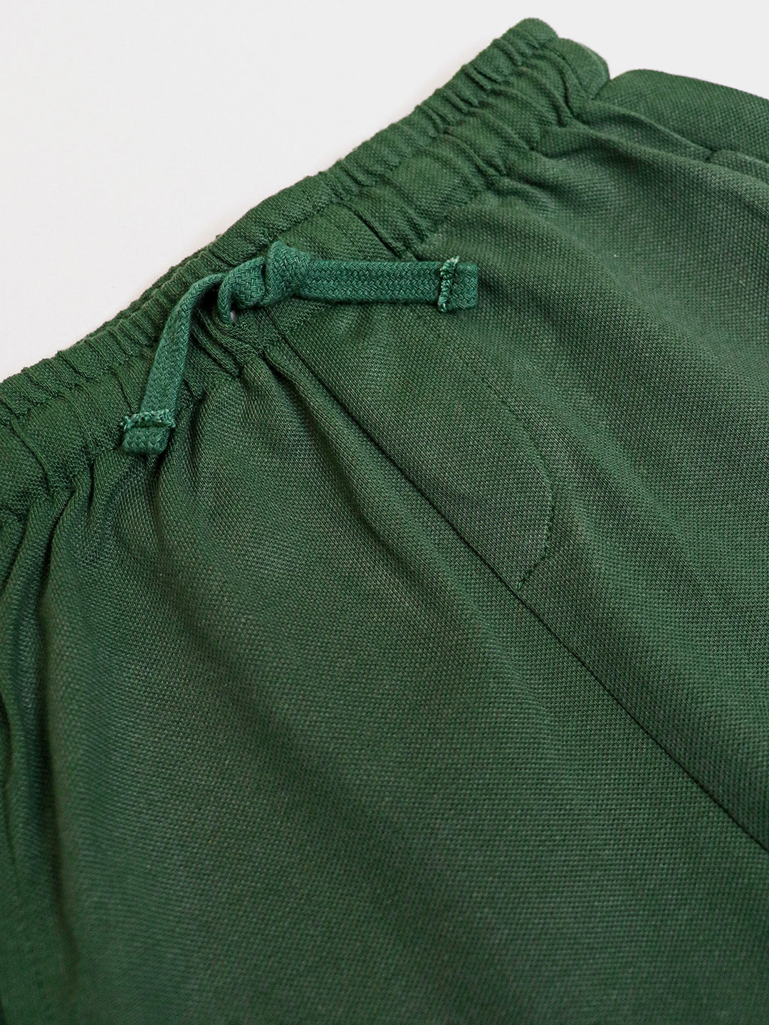 Boys Cotton Shorts Combo- Green and Yellow